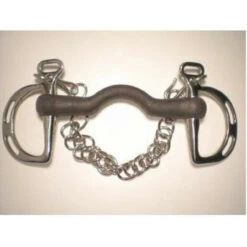 Hard Rubber Kimblewick Port Mouth With Slotted Cheeks