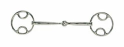Lorina Loop Ring Snaffles - Thin Mouthpiece