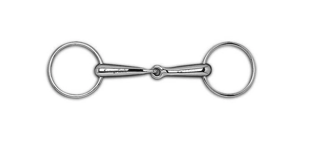 Lorina Thin German Hollow Mouth Loose Ring Snaffle 3 Lorina Thin German Hollow Mouth Loose Ring Snaffle