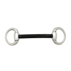 Nylon Mullen Mouth Eggbutt Snaffle With Small Rings