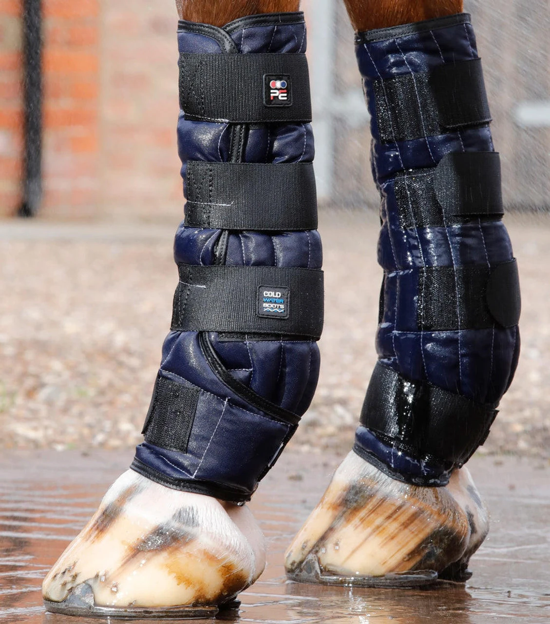 Premier Equine Cold Water Boots - Blue 3 Premier Equine Cold Water Boots - Blue
