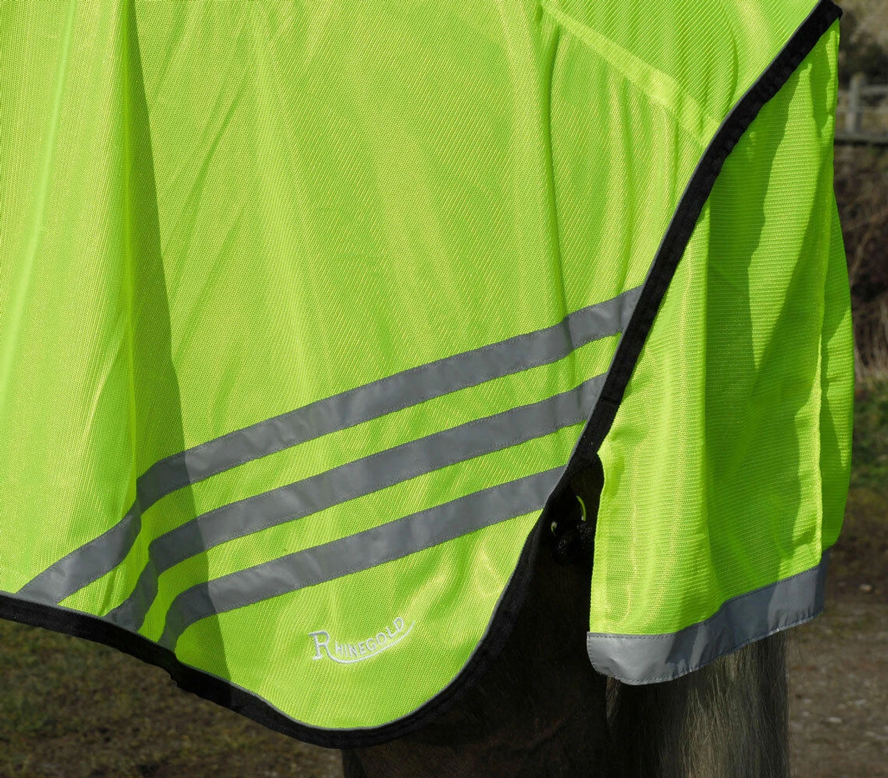 Rhinegold Yellow Mesh Exercise Sheet 5 Rhinegold Yellow Mesh Exercise Sheet - Image 3