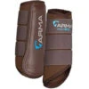 Shires ARMA Brown Brushing Boots (170A) -The Horse Care Shop shires arma brown brushing boots 170a 76666.1649662237