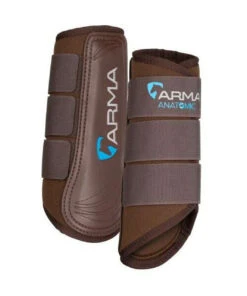 Shires ARMA Brown Brushing Boots (170A)