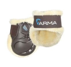 Shires Arma Carbon Supafleece Fetlock Boots - Black Or Brown -The Horse Care Shop shires arma carbon supafleece fetlock boots black or brown 93843.1644557205