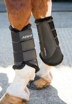 Shires ARMA Supafleee Brushing Boots - Black