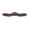 Shires Memory Foam Anatomic Girth With Elastic Ends - Black & Brown -The Horse Care Shop shires memory foam anatomic girth with elastic ends black and brown 86471.1656324034