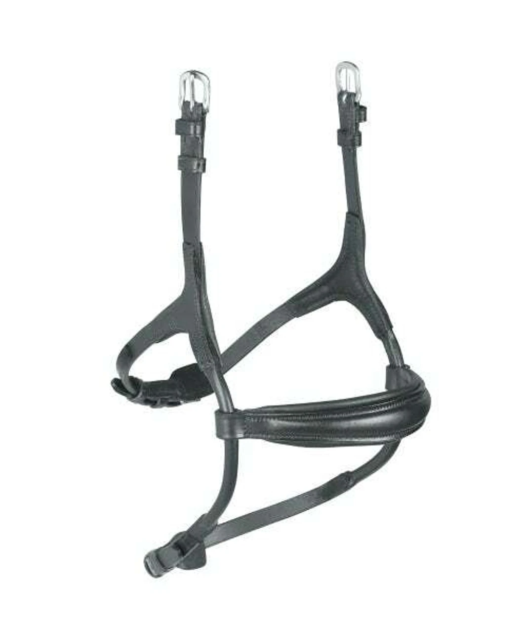 Shires Rapida Rolled Padded Cavesson Noseband 3 Shires Rapida Rolled Padded Cavesson Noseband