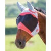 Shires Air Motion Fly Masks With Ears - Coral Or Aqua -The Horse Care Shop shires shires air motion fly masks with ears coral 57700.1631410641