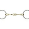 Shires Brass Alloy Loose Ring Snaffle With Lozenge - 14mm 1 Shires Brass Alloy Loose Ring Snaffle With Lozenge - 14mm -The Horse Care Shop shires shires brass alloy loose ring snaffle with lozenge 14mm 12706.1631696083