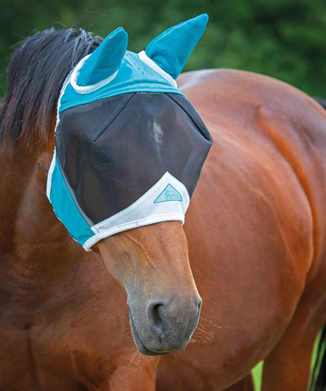 Shires Fine Mesh Fly Mask With Ears (6662) 3 Shires Fine Mesh Fly Mask With Ears (6662)