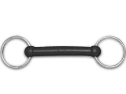 Shires Flexible Rubber Loose Ring Snaffle
