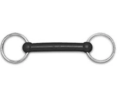 Shires Hard Rubber Loose Ring Snaffles