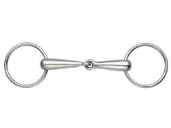 Shires Hollow Mouth Loose Ring Snaffle