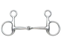 Shires Jointed Hanging Cheek Snaffle