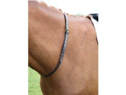 Shires Leather Neck Straps For Horse Riding