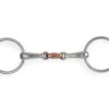 Shires Loose Ring Snaffle With Copper Lozenge 2 Shires Loose Ring Snaffle With Copper Lozenge -The Horse Care Shop shires shires loose ring snaffle with copper lozenge 66872.1631696908