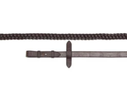 Shires Plaited Leather Reins