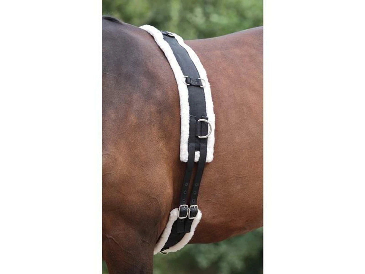 Shires Rollers With Fleece Padding - Black 3 Shires Rollers With Fleece Padding - Black