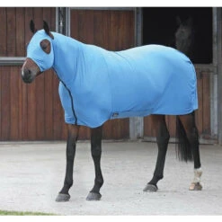 Shires Stretch Body Rug - Blue
