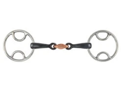 Shires Sweet Iron Beval Bits With Copper Lozenge (519)
