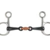 Shires Sweet Iron Hanging Cheek With Copper Lozenge -The Horse Care Shop shires shires sweet iron hanging cheek with copper lozenge 96993.1631697879
