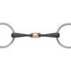 Shires Sweet Iron Loose Ring Snaffles With Copper Lozenge