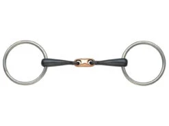 Shires Sweet Iron Loose Ring Snaffles With Copper Lozenge