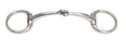 Small Ring Curved Mouth Eggbutt Snaffle