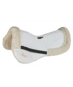 Shires Suede Supafleece Half Pad - All Colours -The Horse Care Shop shires suede supafleece half pad all colours 39221.1644643825