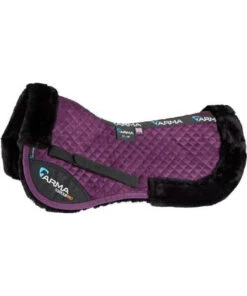 Shires Suede Supafleece Half Pad - All Colours -The Horse Care Shop shires suede supafleece half pad all colours 67177.1644643944