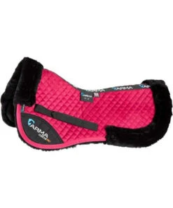 Shires Suede Supafleece Half Pad - All Colours -The Horse Care Shop shires suede supafleece half pad all colours 94649.1644643948