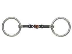 Sweet Iron Copper Roller Snaffle (509)