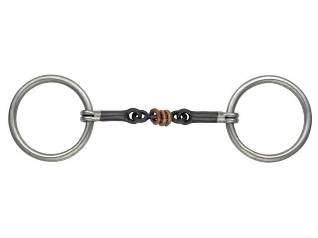 Sweet Iron Copper Roller Snaffle (509) 3 Sweet Iron Copper Roller Snaffle (509)
