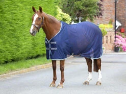 Shires Tempest Mesh Cooler Rug - Navy