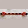 Showquest Halloween Pumpkin Browbands - Orange/Black -The Horse Care Shop showquest halloween pumpkin browbands orangeblack 50605.1665666569