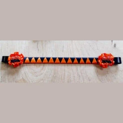 Showquest Halloween Pumpkin Browbands - Orange/Black