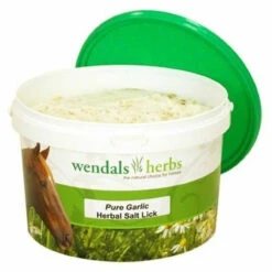 Wendals Pure Garlic Salt Lick - 3.5kg