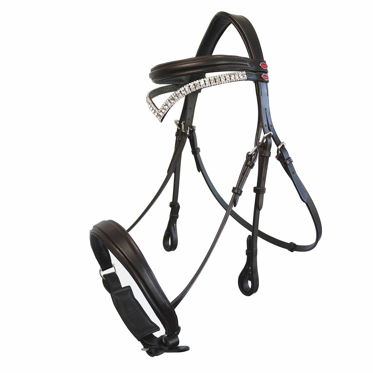 Whitaker Lynton Cavesson Bridle With 2 Browbands 3 Whitaker Lynton Cavesson Bridle With 2 Browbands
