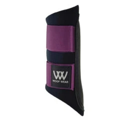 Woof Wear Club Brushing Boots - Damson