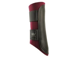 Woof Wear Club Brushing Boots - Burgundy