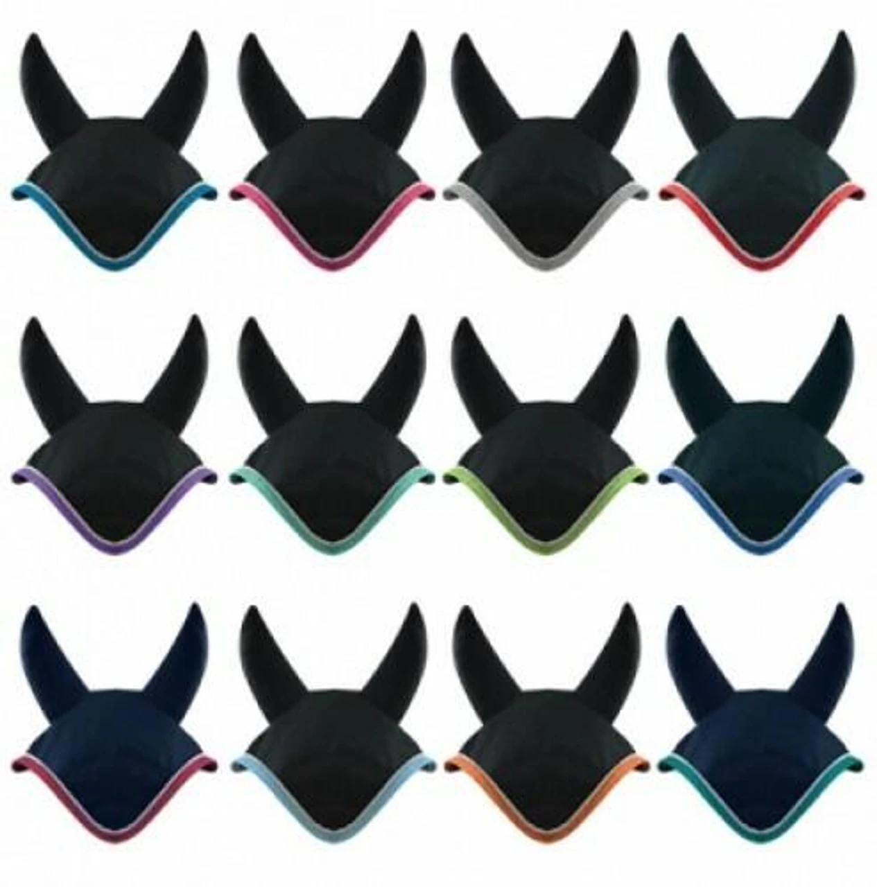 Woof Wear Colour Fusion Fly Hoods - All Colours 3 Woof Wear Colour Fusion Fly Hoods - All Colours