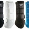 Woof Wear Dressage Wraps - Black & White -The Horse Care Shop woof wear woof wear dressage wraps black and white 61948.1631355512